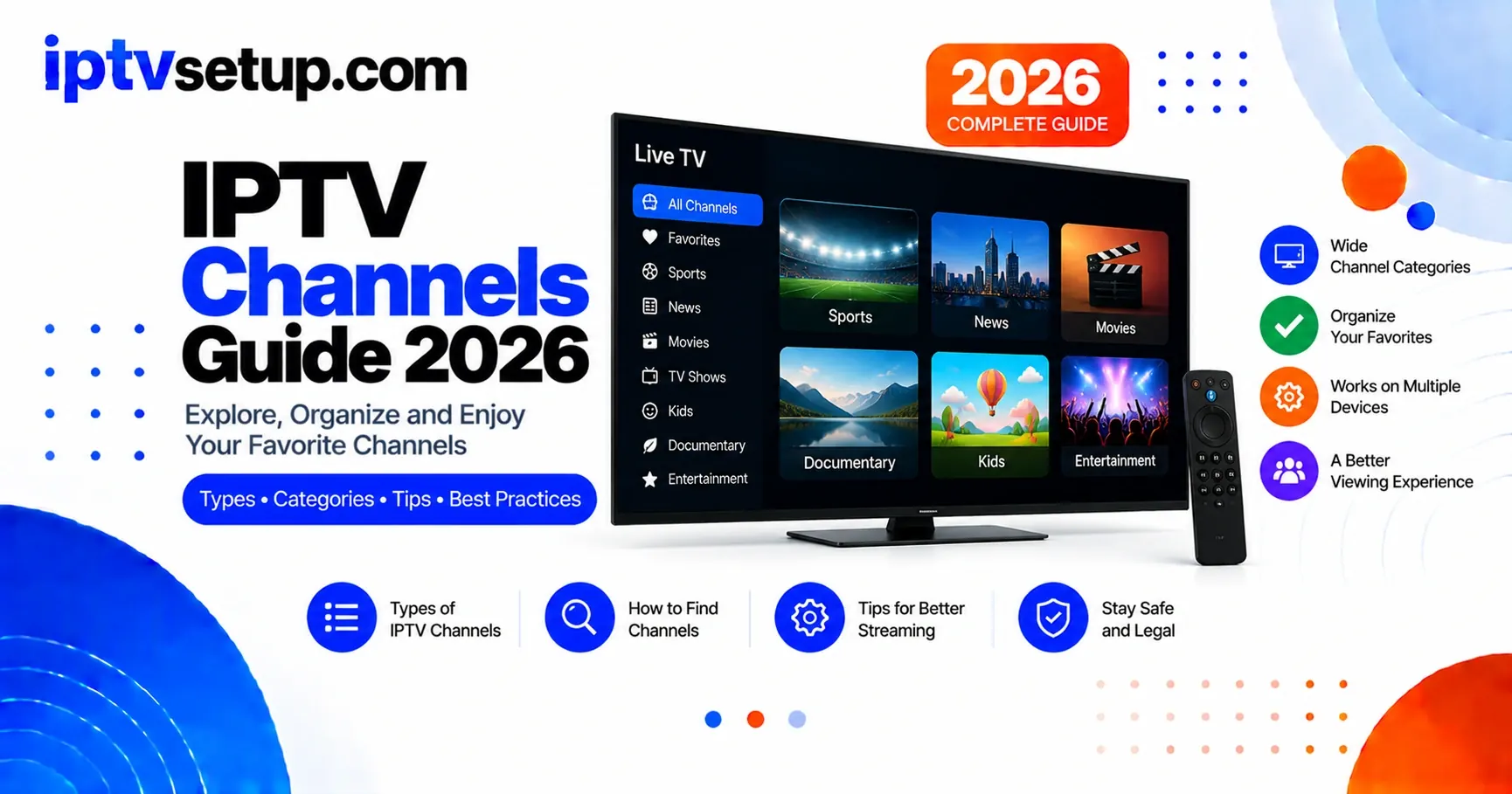 IPTV channels guide - what's available